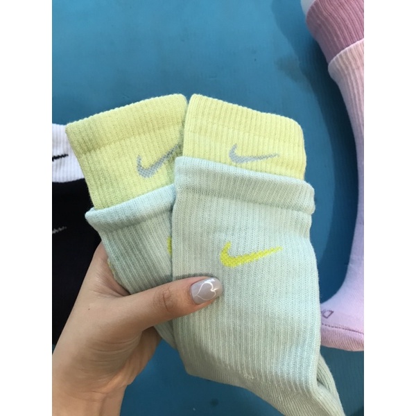 [Combo 3] Tất double swoosh siêu êm và dày dặn thể thao ngoài trời