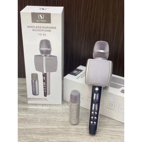 [Mã ELHACE giảm 4% đơn 300K] Micro Karaoke Bluetooth YS-98