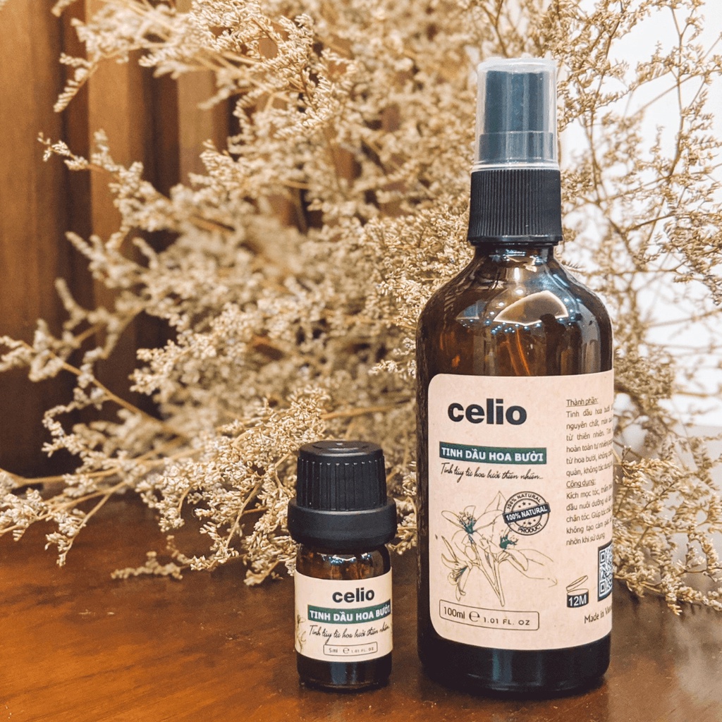 Tinh Dầu Dưỡng Tóc CELIO NGUYÊN CHẤT Dầu dưỡng tóc ngăn rụng tóc hỗ trợ mọc tóc và xịt thơm tóc AZOKA SHOP