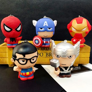 Móc khóa siêu anh hùng chibi siêu xinh và đáng yêu giá rẻ chất liệu xịn sò