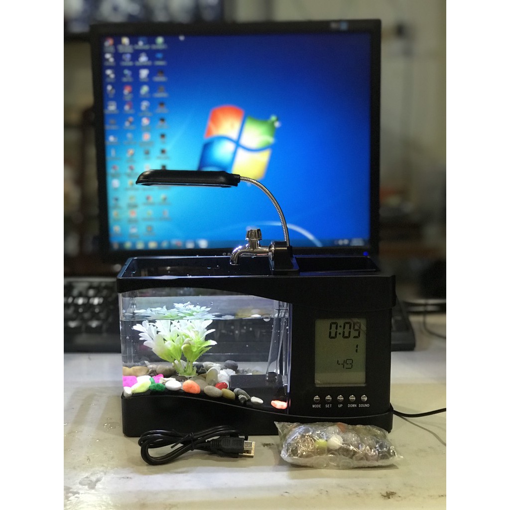 Bể cá mini để bàn cực xinh