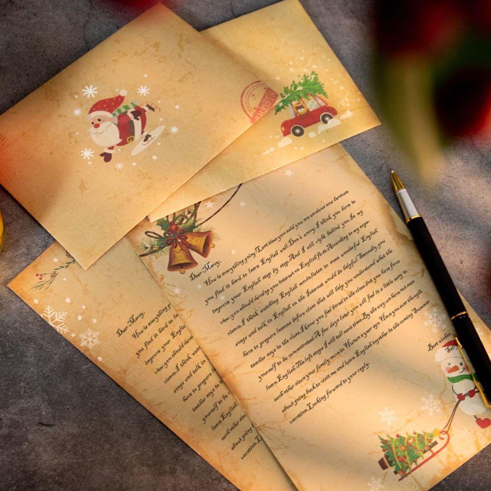 Hchc Thiệp Chúc Mừng Giáng Sinh Phong Cách vintage