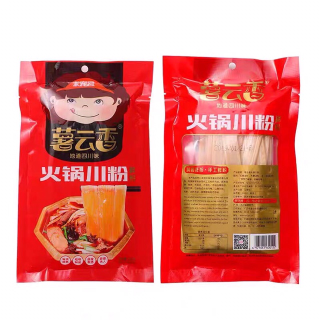 (SẴN)Miến Dẹt Trùng Khánh gói miến ăn lẩu 240g | BigBuy360 - bigbuy360.vn