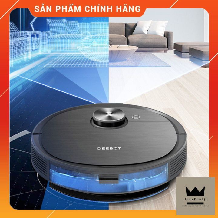 ⚡Hàng chính hãng⚡ Robot hút bụi lau nhà Ecovacs Deebot T8 AIVI+ Tự xử lý rác_ Hàng mới nguyên seal 100%