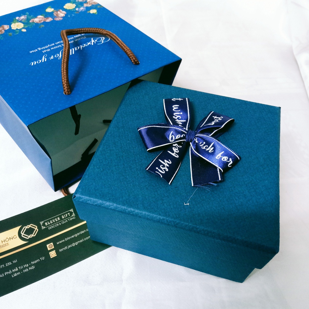 Hộp đựng quà tặng, tình yêu vĩnh cửa (mix phụ kiện, hộp, túi quà sẵn) chỉ việc mang về cho quà vào