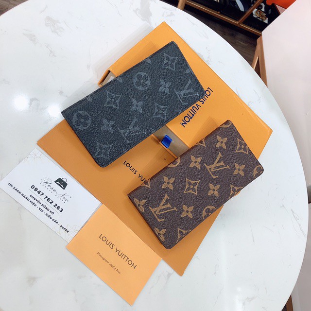 [Ảnh thật] Ví card holder LV SUPER VIP‼️fullbox ví đựng thẻ nam nữ đều dùng được Louis Vuitton