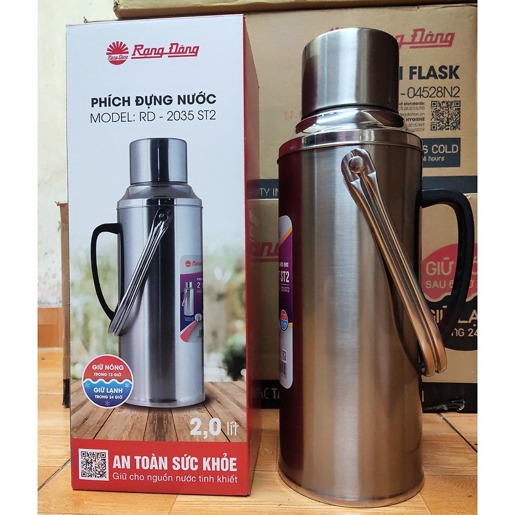 Phích đựng nước Rạng Đông Inox 3.2 lít RD 3240 ST1