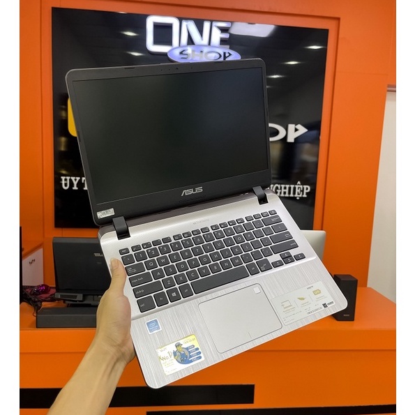 Laptop Asus VivoBook X407MA Ram 8Gb/ SSD 256Gb/ Màn hình IPS tràn viền/ Vân tay nhận dạng.