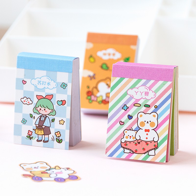 Set 50 Miếng Dán Họa Tiết Dễ Thương Dùng Để Trang Trí