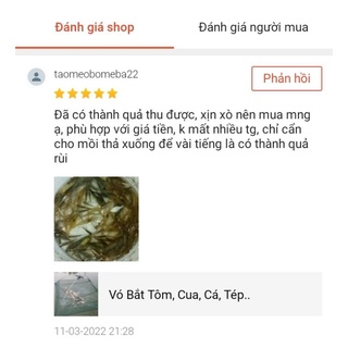 Vó Bắt Tôm, Cua, Cá, Tép..