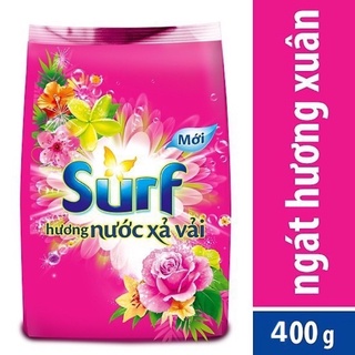 [ KHUYENMAI ] Bột giặt Surf 400g hương xả vải