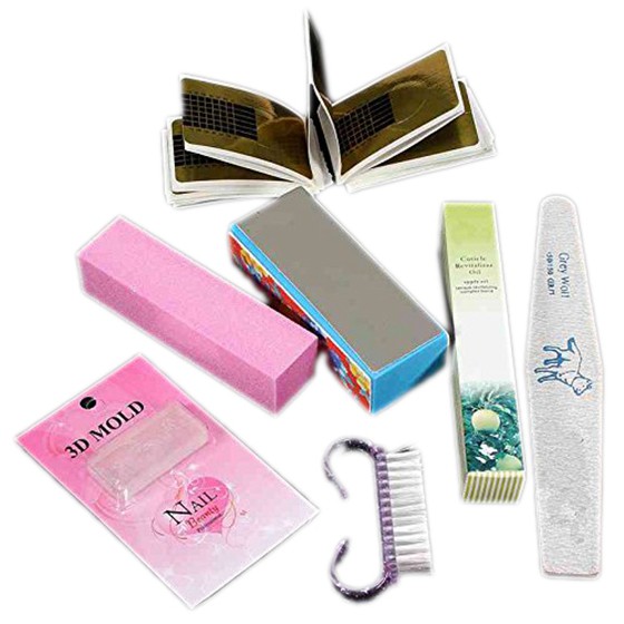[Hàng mới về] Bộ dụng cụ trang trí móng nghệ thuật hoàn chỉnh tiện lợi | BigBuy360 - bigbuy360.vn