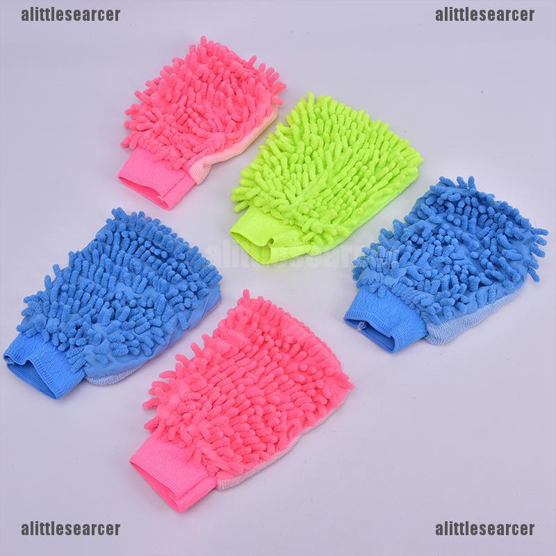 MICROFIBER 1 Găng Tay Rửa Xe Sợi Siêu Nhỏ
