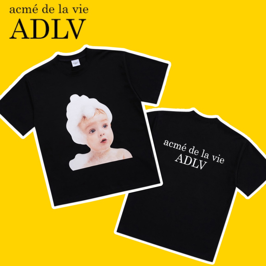 Áo thun tay lỡ form rộng ADLV Acmé de la vie Full Mẫu phong cách hàn quốc HARIQUEEN áo phông nam nữ unisex Freesize 65kg