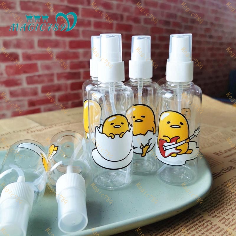 Chai xịt rỗng bằng nhựa trong suốt đựng mỹ phẩm 50ml / 100ml