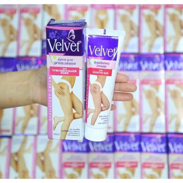 Kem Tẩy Lông Velvet Depilatory Cream