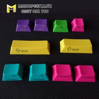 Keycap CMYK thick pbt laser print 10 keys
