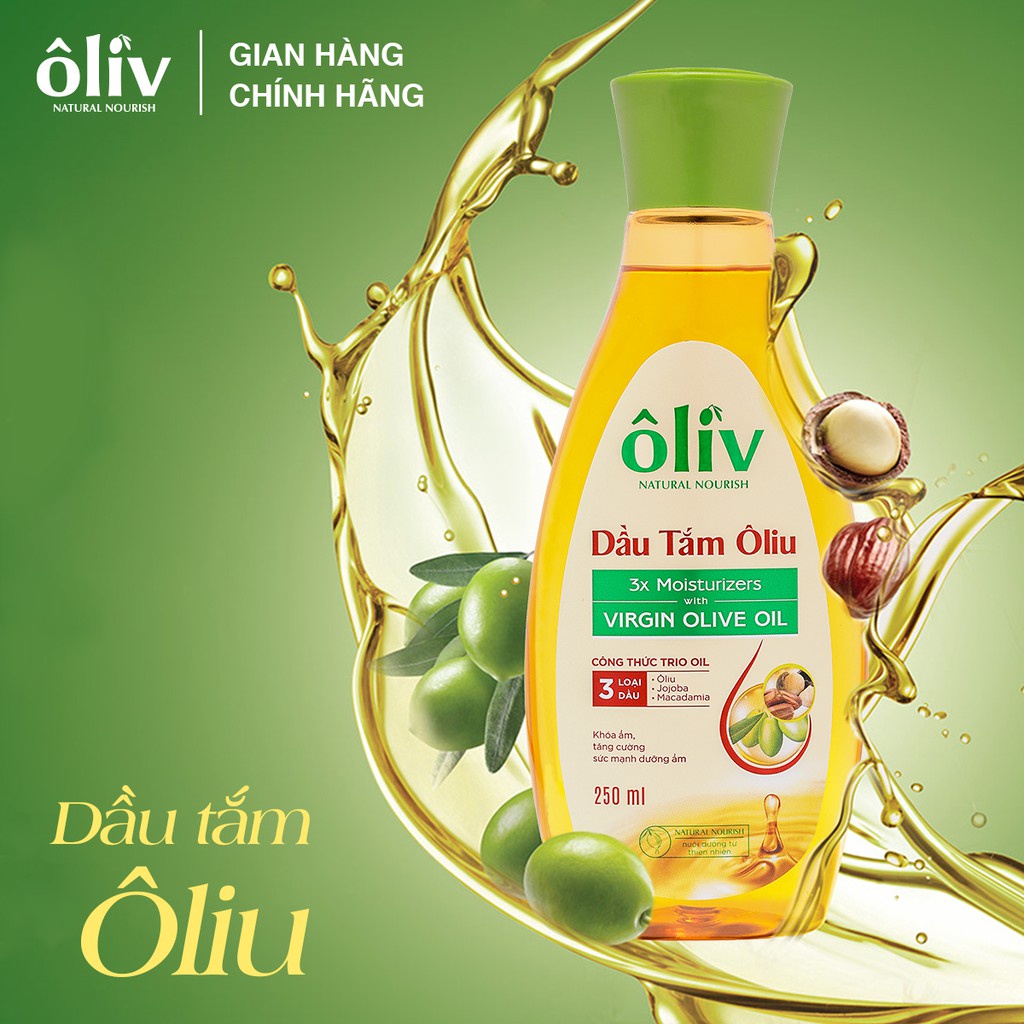 Dầu Tắm Ôliv Virgin Ôlive Oil 250ml