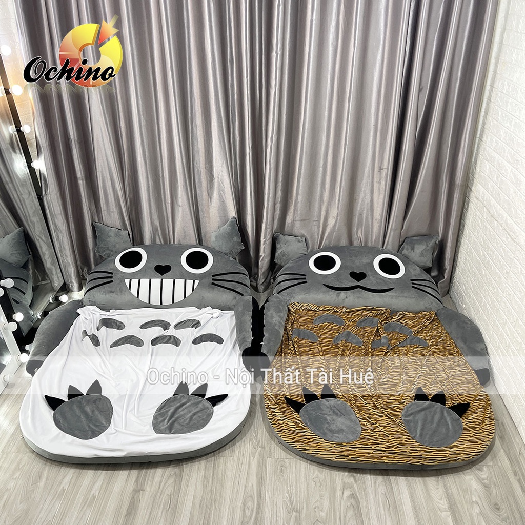 Nệm thú bông, Giường HÌnh Thú Ngộ Ngĩnh cho bé Handmade cao cấp size 1m6-1m1 (Có sẵn)