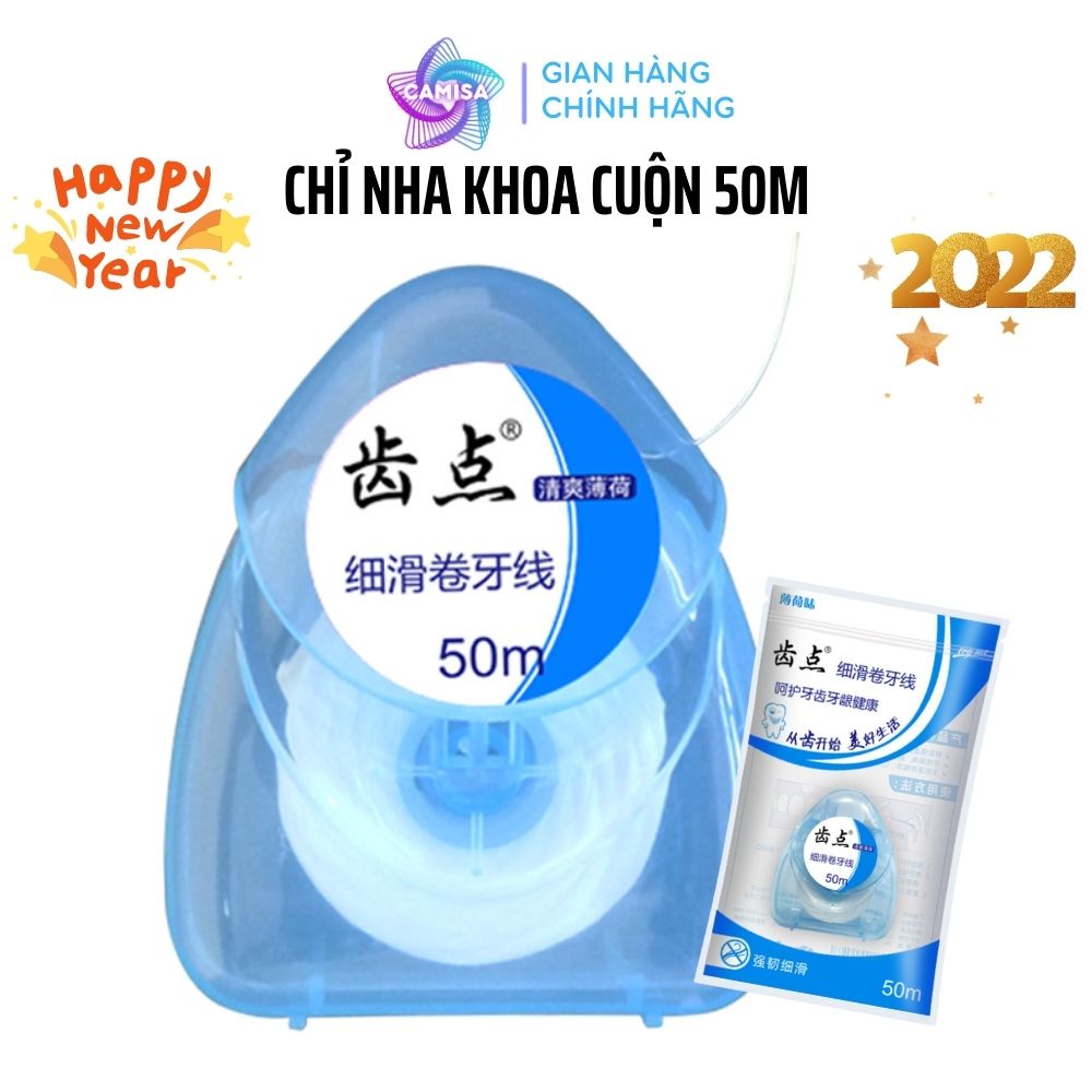 Chỉ Nha Khoa Try Me Dạng Cuộn Hộp Nhỏ 50m Anvihom