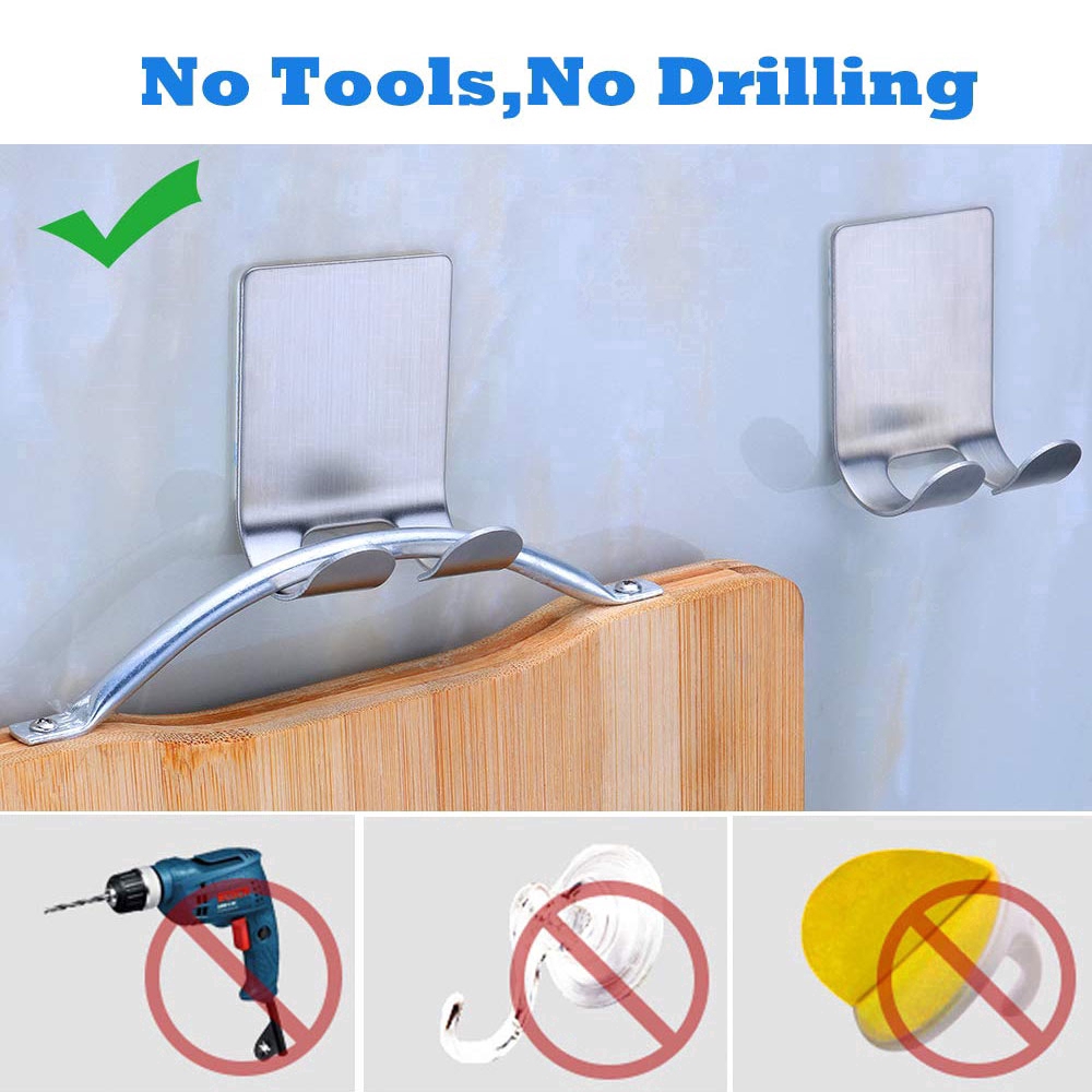 (Hàng Mới Về) 1 Giá Đỡ Dao Cạo Râu Chất Liệu Thép Không Gỉ Tiện Dụng Cho Nam