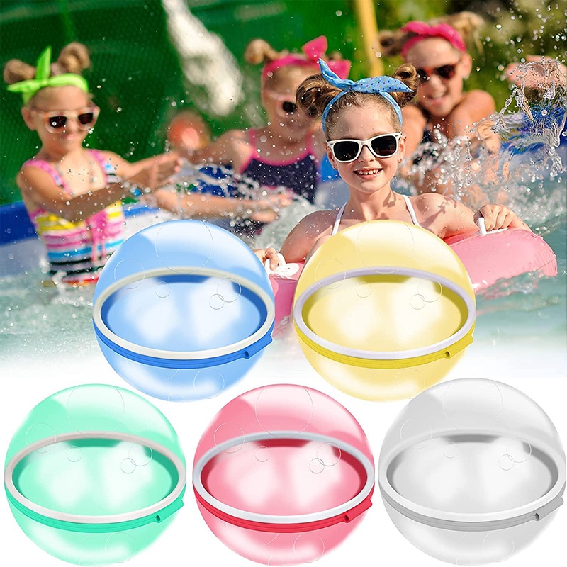 Bong Bóng Nước Nam Châm Silicone Trẻ Em Có Thể Tái Sử Dụng Cho Trò Chơi Chiến đấu Dưới Nước