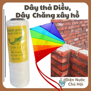 Dây thả diều chuyên dụng , dây dù xây hồ Con Cá Nhợi may bao siêu nhẹ siêu chắc Điện Nước Chú Hội
