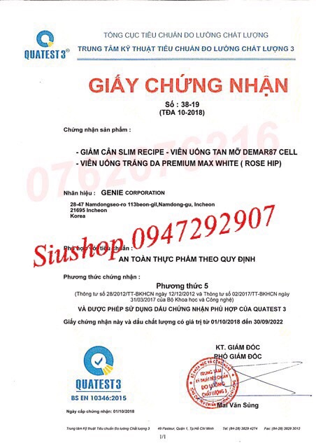 Combo Viên tan mỡ giảm cân x5 diet pro extra ,Slim recipe,belly derma genie | BigBuy360 - bigbuy360.vn