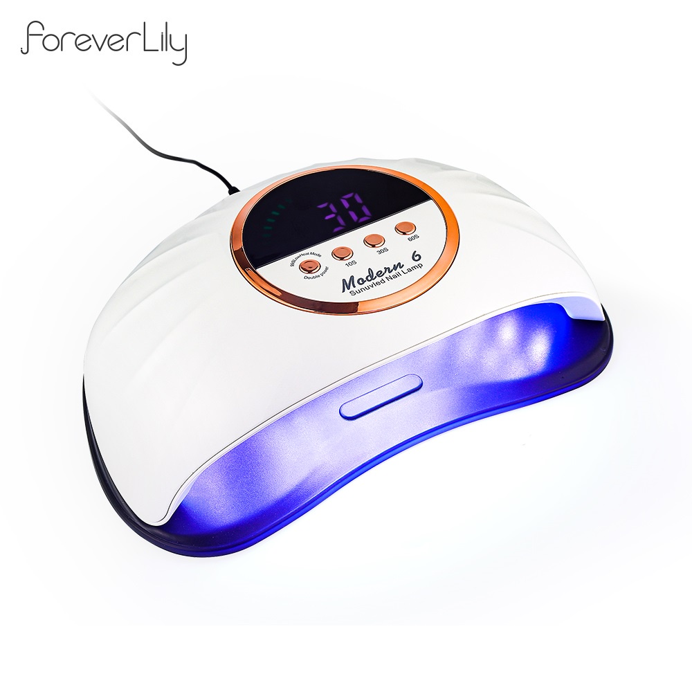 Đèn LED UV FOREVERLILY 51 hạt đèn 150W kèm phụ kiện tiện dụng hong khô sơn móng tay