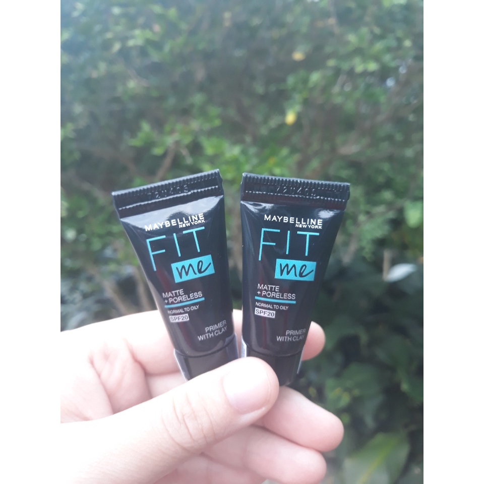 (mini 5ml) Kem Lót Kiềm Dầu Ngăn Xuống Tông Fit Me Primer Matte+Poreless