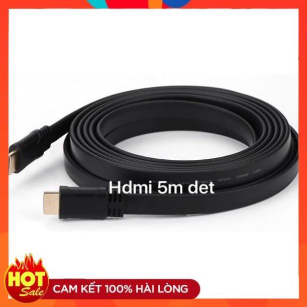 Dây cáp hdmi 5m dẹt xịn tốt giá rẻ chất lượng