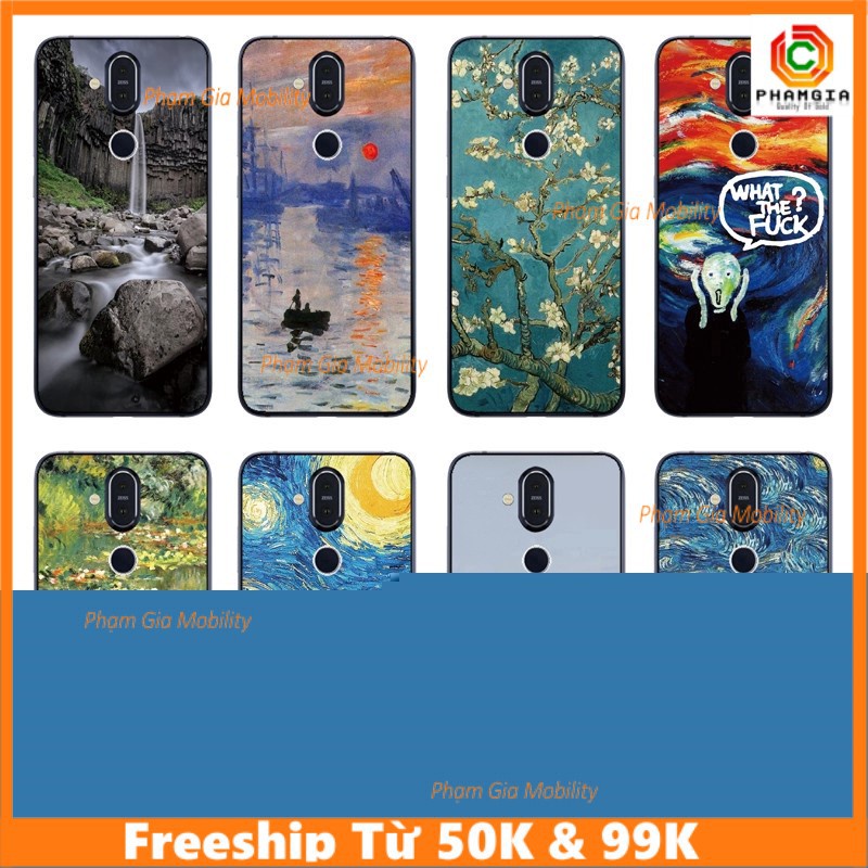 Ốp lưng dẻo in hình đẹp Nokia 3.1/5.1+/X5/6.1+/X6/7.1+/X7