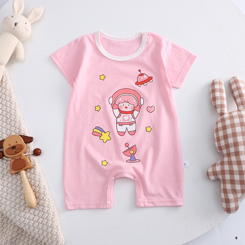 Bộ đồ liền thân  đùi cho bé trai và bé gái sơ sinh từ 3-12kg, hàng Quảng Châu cao cấp - BD13