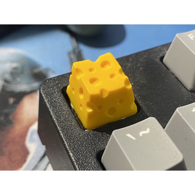 Keycap Cheese - Artisan Keycap dành cho bàn phím cơ - Profile SA / OEM