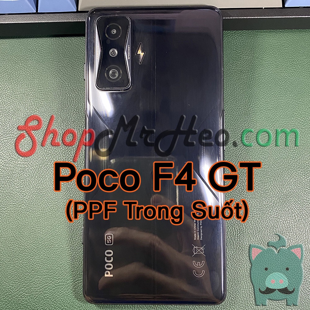 Dán Dẻo PPF Full Mặt Sau Lưng Xiaomi Redmi K50 Pro / K50 - Redmi K50 Gaming - Poco F4 GT (Trong và Nhám)