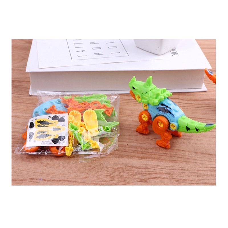 Lắp ráp khủng long Đồ chơi thông minh cho bé trai - Đồ chơi lắp ghép trí tuệ cho trẻ