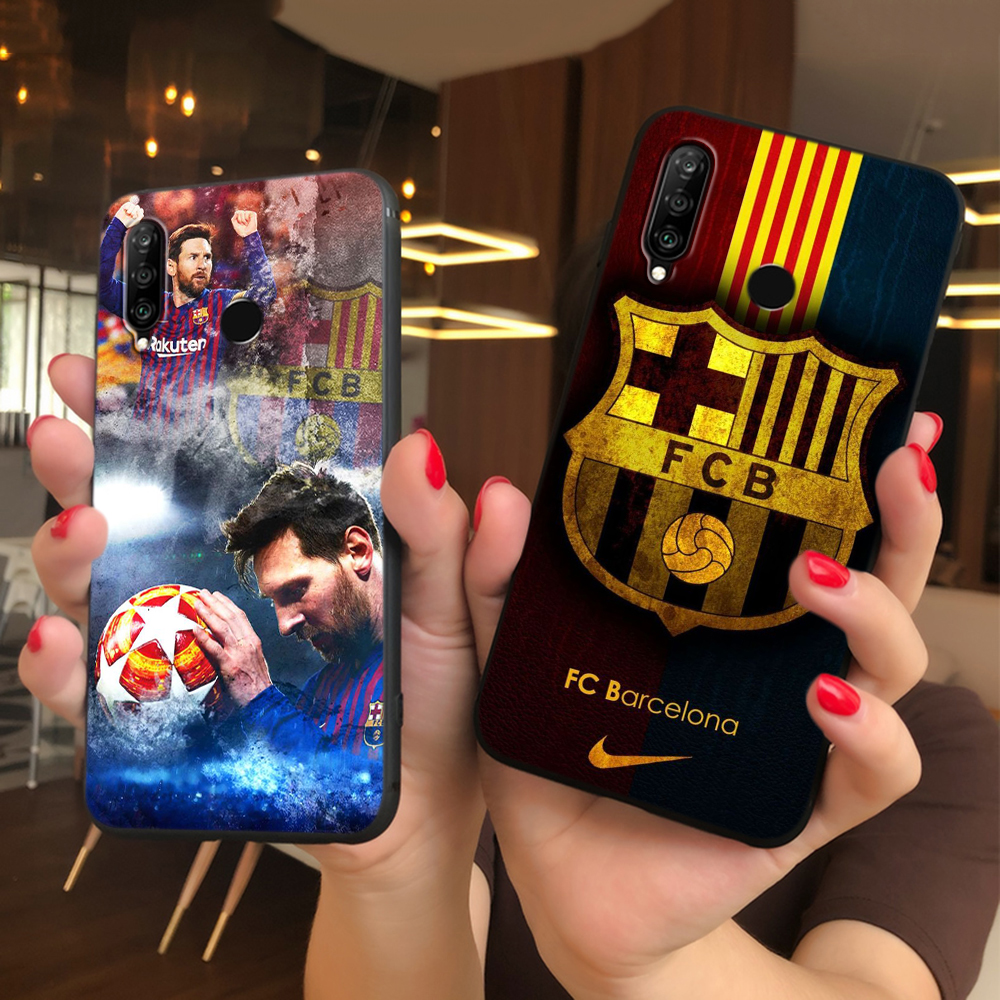 U13 Barcelona messi logo Huawei P8 P9 P10 Lite Mini P Smart 2018 2019 Soft Silicone TPU Case Cover