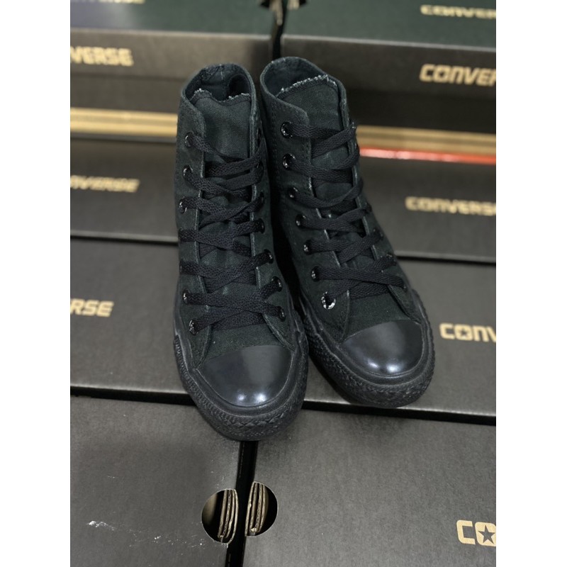 [SALE] Giày Converse  Full đen size 36-37 real 100% 2hand