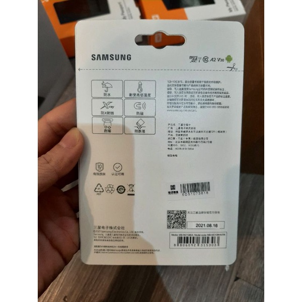 Thẻ nhớ Samsung Evo Plus 64GB / 128Gb /256Gb/512Gb loại MicroSD 130Mb/s lắp điện thoại