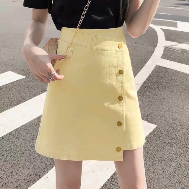 Váy Cạp Cao Vạt Liền Phong Cách Thời Trang