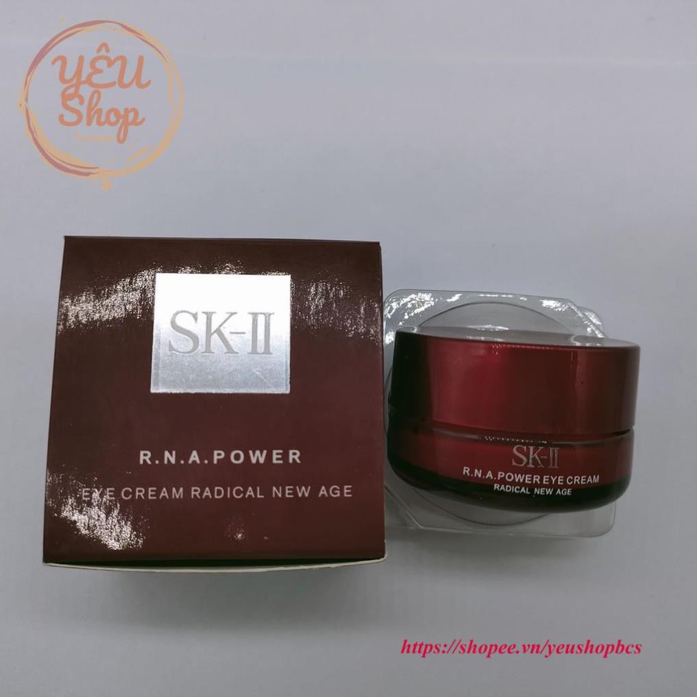 Kem dưỡng, chống lão hóa vùng mắt - SK-II R.N.A Power Eye Cream Radical New Age 15g