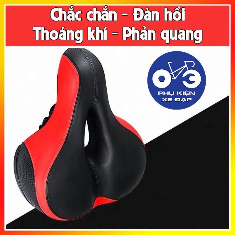 Yên xe đạp,yên xe đạp thể thao ,siêu êm ,cao cấp - Tặng kèm chuông loại mới 2021 YX02