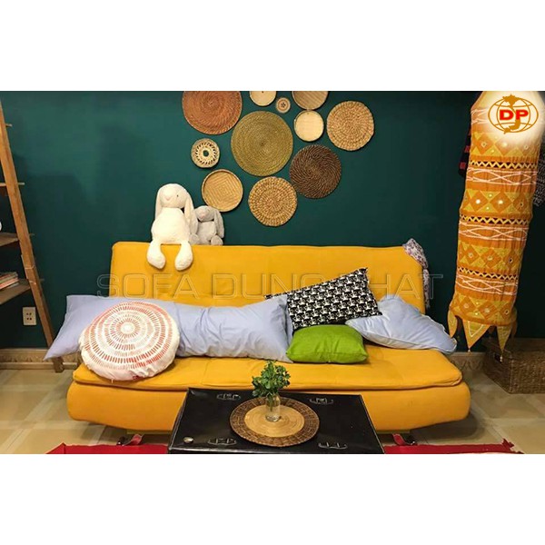 Sofa Giường Bật Thông Minh Màu Vàng Nổi Bật DP-SGB11