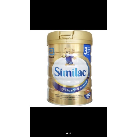 Sữa Bột Similac 3 HMO 900g (dành cho bé 1-2 tuổi)