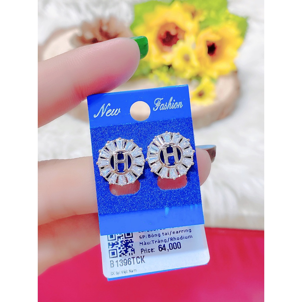 Bông tai nữ thời trang Hàn Quốc cao cấp UHA - [Rẻ Vô Địch] B1396