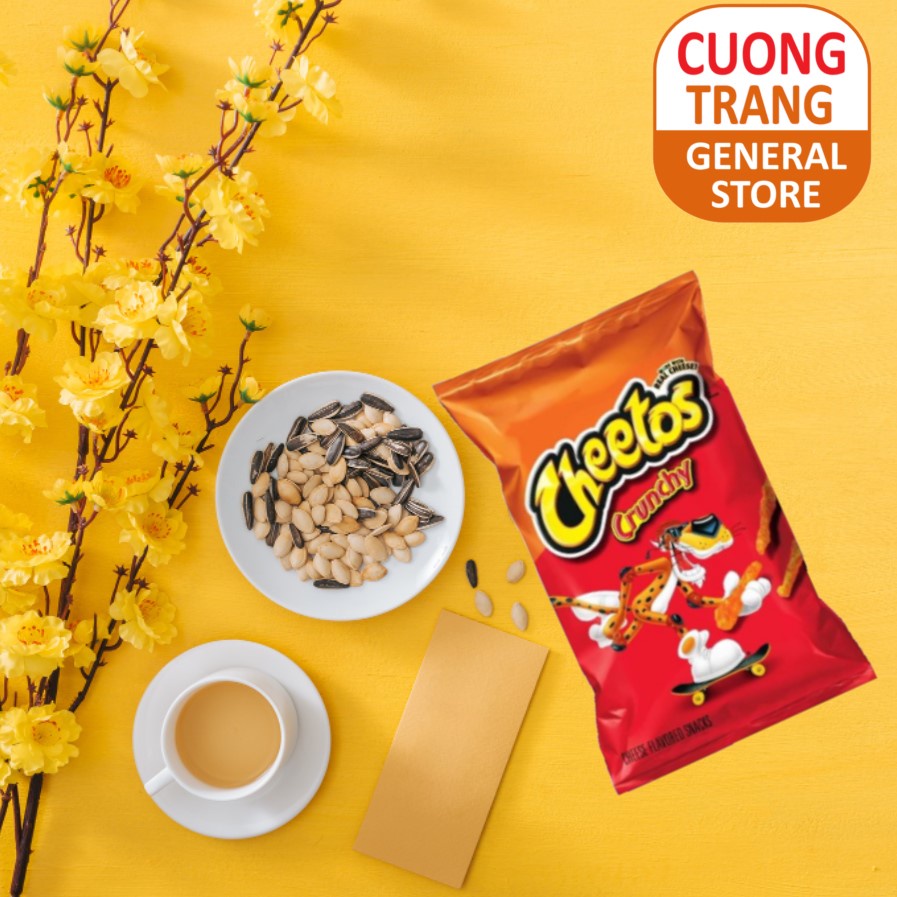 Snack  Cheetos Crunchy 226.8g nhập khẩu Mỹ
