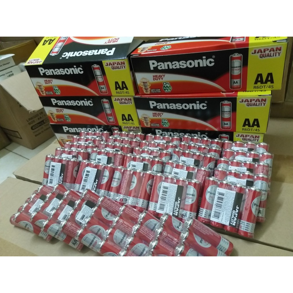 [16 viên ] PIN AA PANASONIC 1.5V , PIN TIỂU ĐỎ