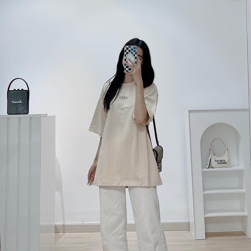 ÁO THUN A.D.L.V GLOSSY BEIGE