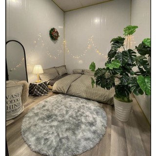 Thảm Lông Tròn Chụp Ảnh, Decor Trang Trí 2M