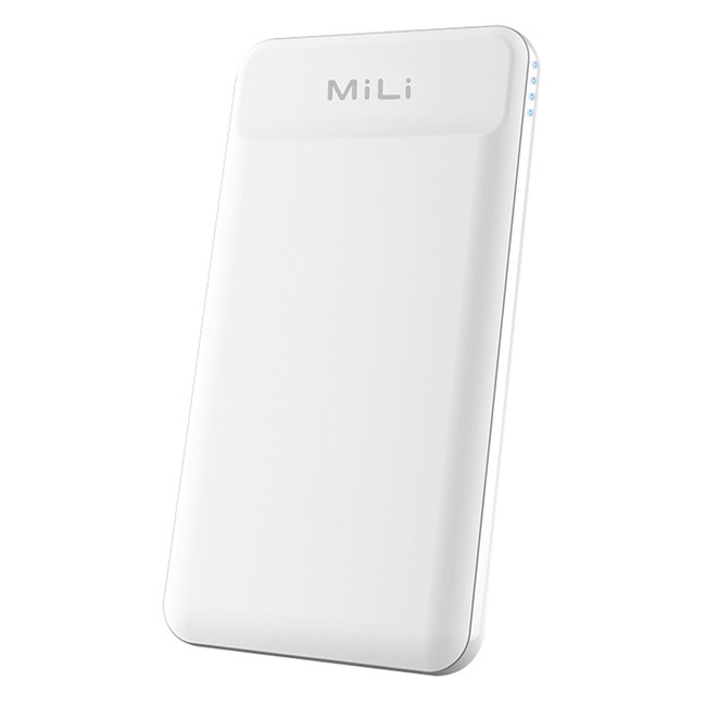 Sạc dự phòng MiLi Power shine II màu trắng [Mã hàng: LITI689553]